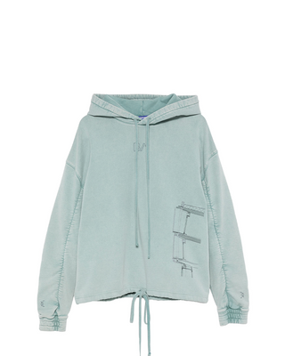 A-Cold-Wall Shroud Hoodie Blue Grey