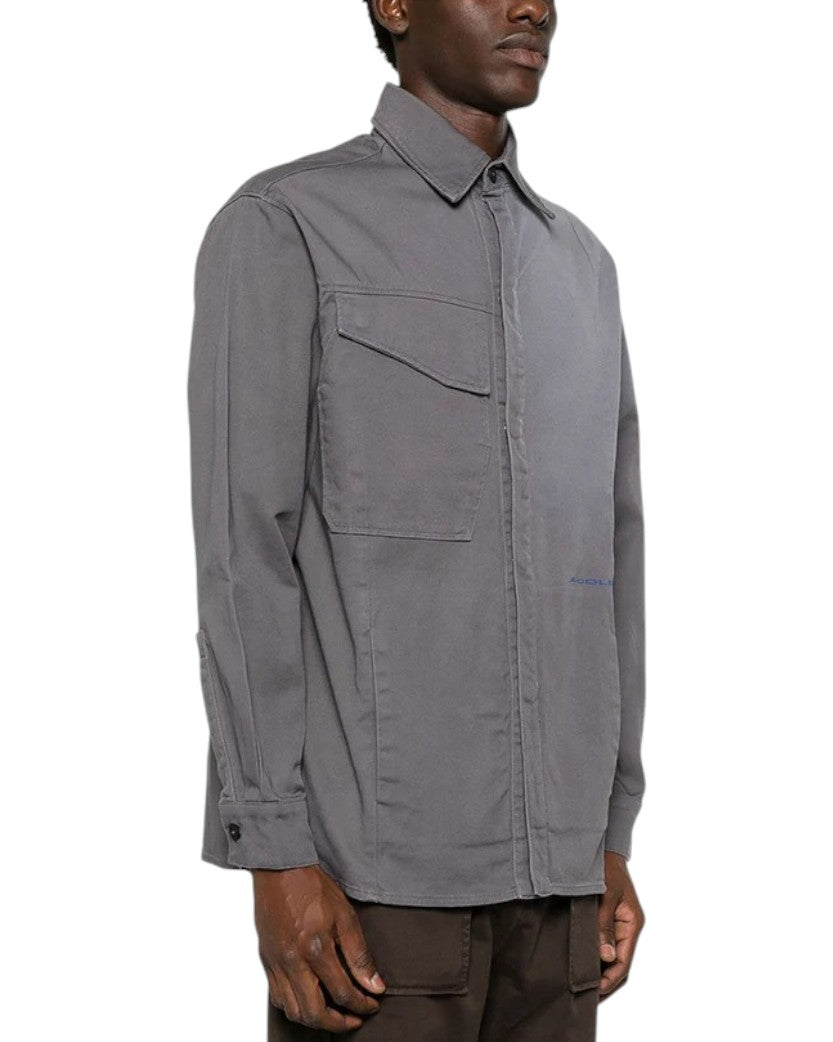 A-Cold-Wall Oxidise Overshirt Grey