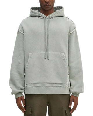 A-Cold-Wall Facade Hoodie Grey Green