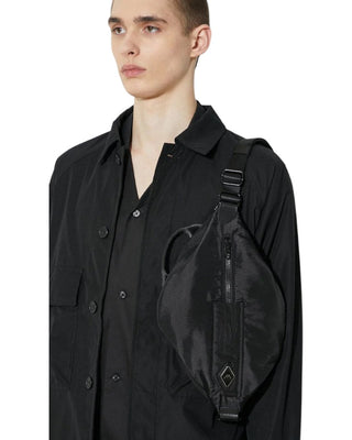 A-Cold-Wall SS24 Diamond Crossbody Onyx