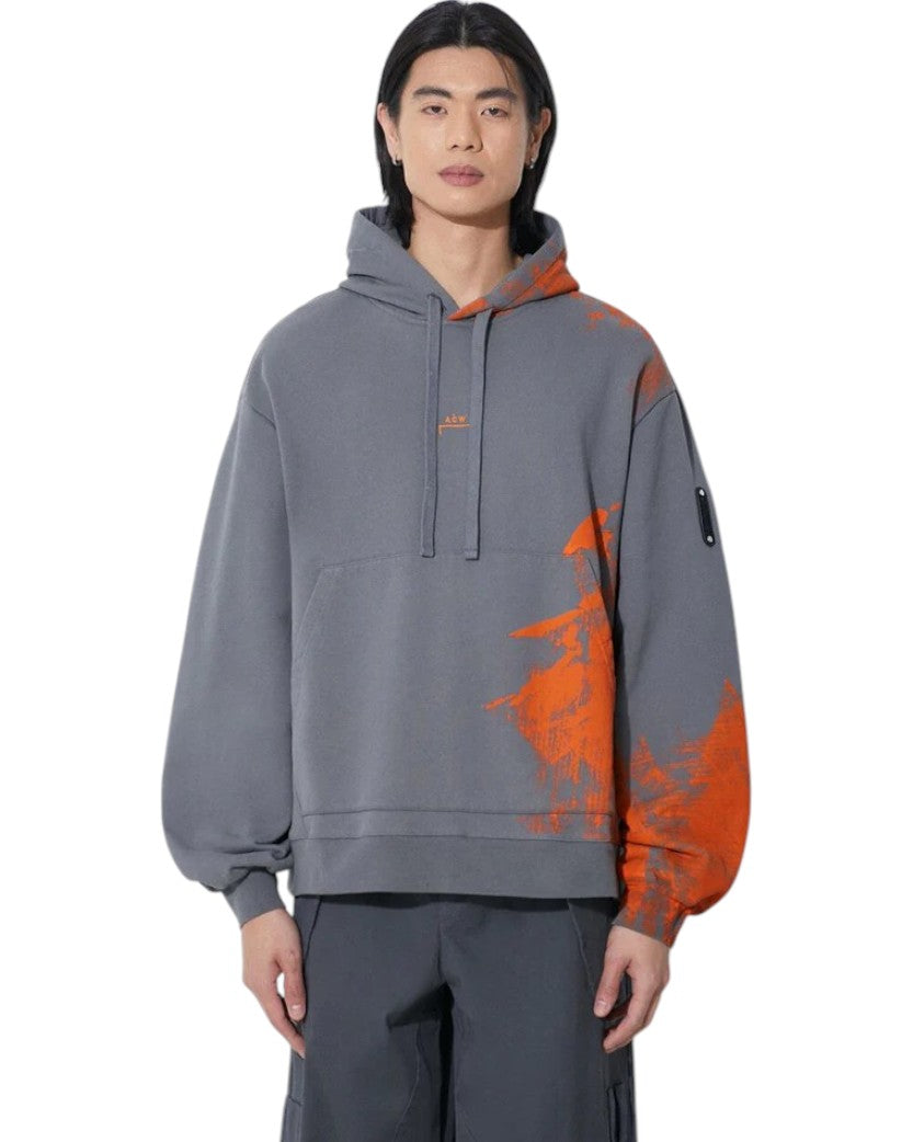 A-Cold-Wall SS24 Brushstroke Hoodie Slate