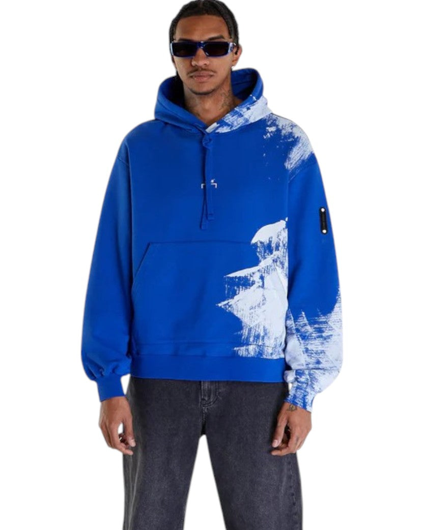 A-Cold-Wall SS24 Brushstroke Hoodie Volt Blue