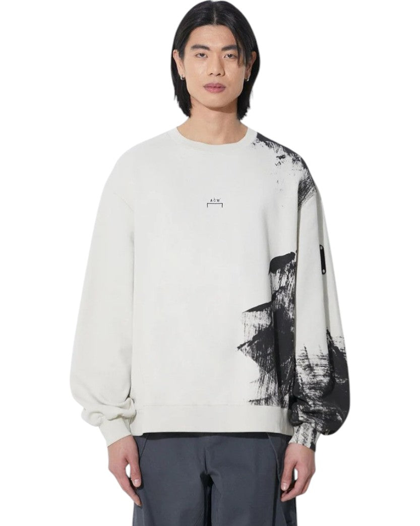 A-Cold-Wall SS24 Brushstroke Crewneck Bone