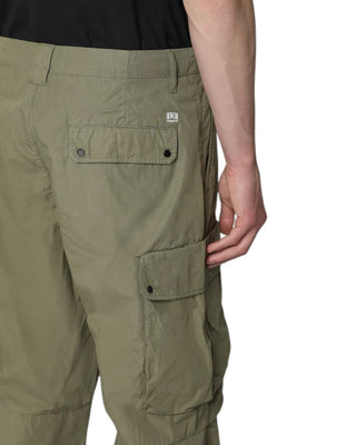 C.P. Company Multi-Pocket Cotton Trousers Green