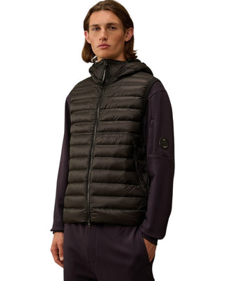C.P. Company D.D Shell Goggle Down Vest Black