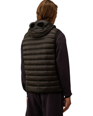C.P. Company D.D Shell Goggle Down Vest Black