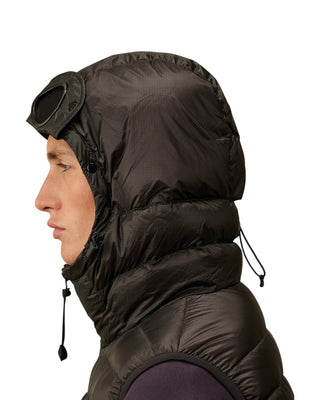 C.P. Company D.D Shell Goggle Down Vest Black