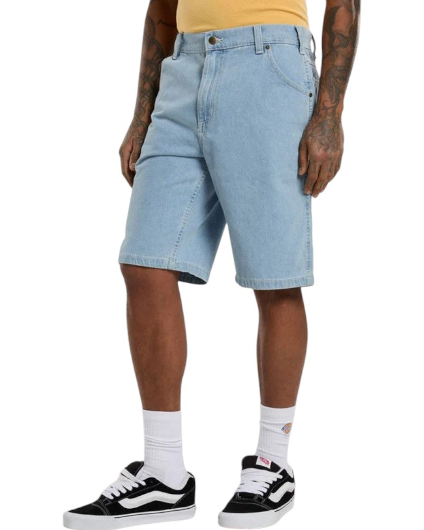 Dickies Garyville Denim Shorts Blue