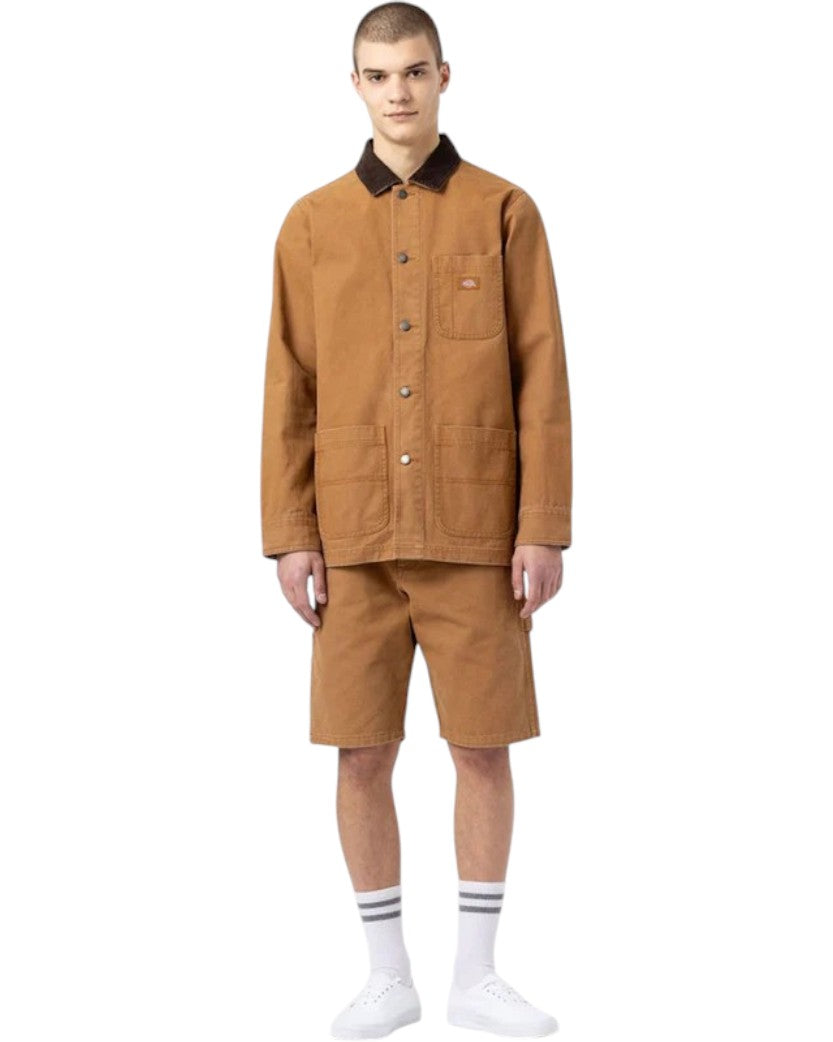 Dickies Duck Canvas Shorts Stone Washed Brown