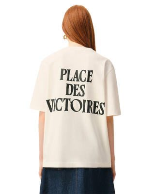 Ami Paris ADC Boxy Fit T-shirt Blanc Creme
