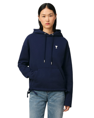 Ami Paris ADC Hoodie Navy Blue