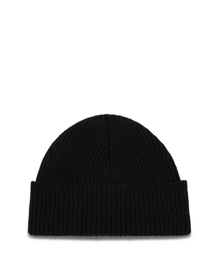 Ami Paris Wool Beanie Noir Rouge