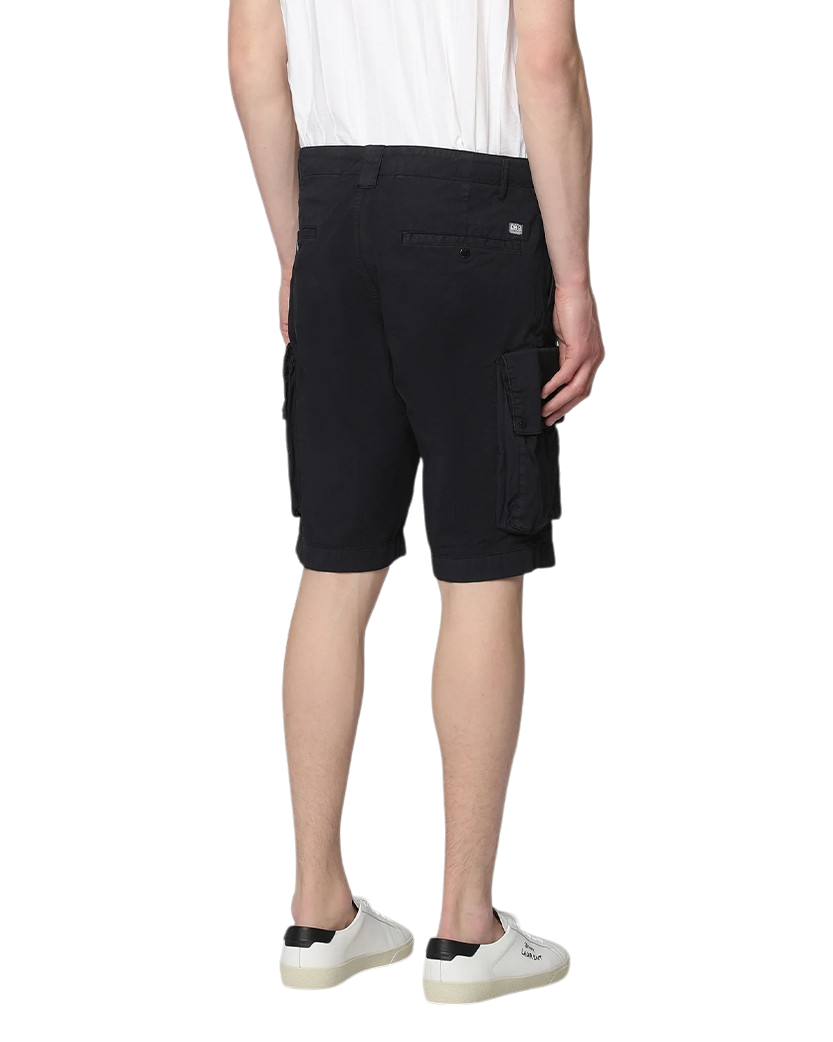 C.P. Company Twill Stretch Cargo Shorts Blue 16CMBE295A006026O