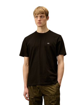 C.P. Company 30/1 Jersey Back Goggle T-Shirt Black 18CMTS030A005100W