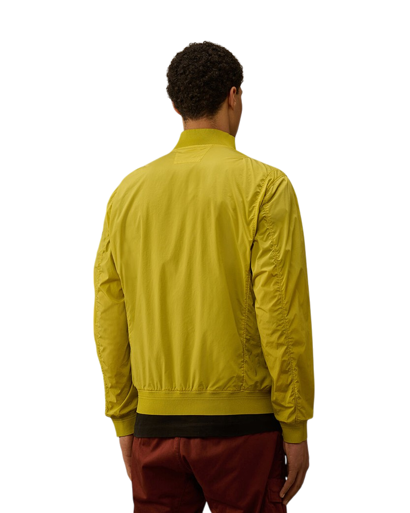 C.P. Company Nycra-R Bomber Jacket Cress Green-Yellow 18CMOW182A005864G