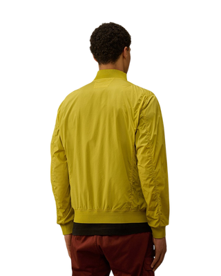 C.P. Company Nycra-R Bomber Jacket Cress Green-Yellow 18CMOW182A005864G