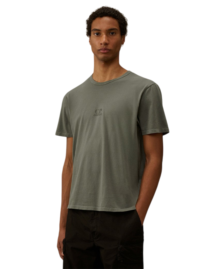 C.P. Company 20/1 Jersey T-Shirt Gunmetal Grey 20CMTS211A005697S