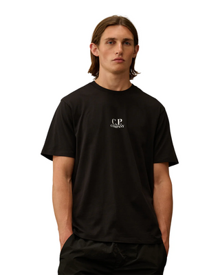 C.P. Company 30/1 Jersey Bold British Sailor T-Shirt Black