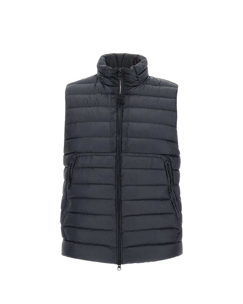 C.P. Company D.D. Shell Lens Down Vest Blue 18CMVE201A006099A