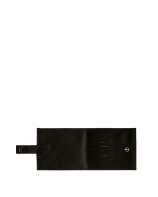 C.P. Company Herringbone Wallet Black 20CMAC054A005349G