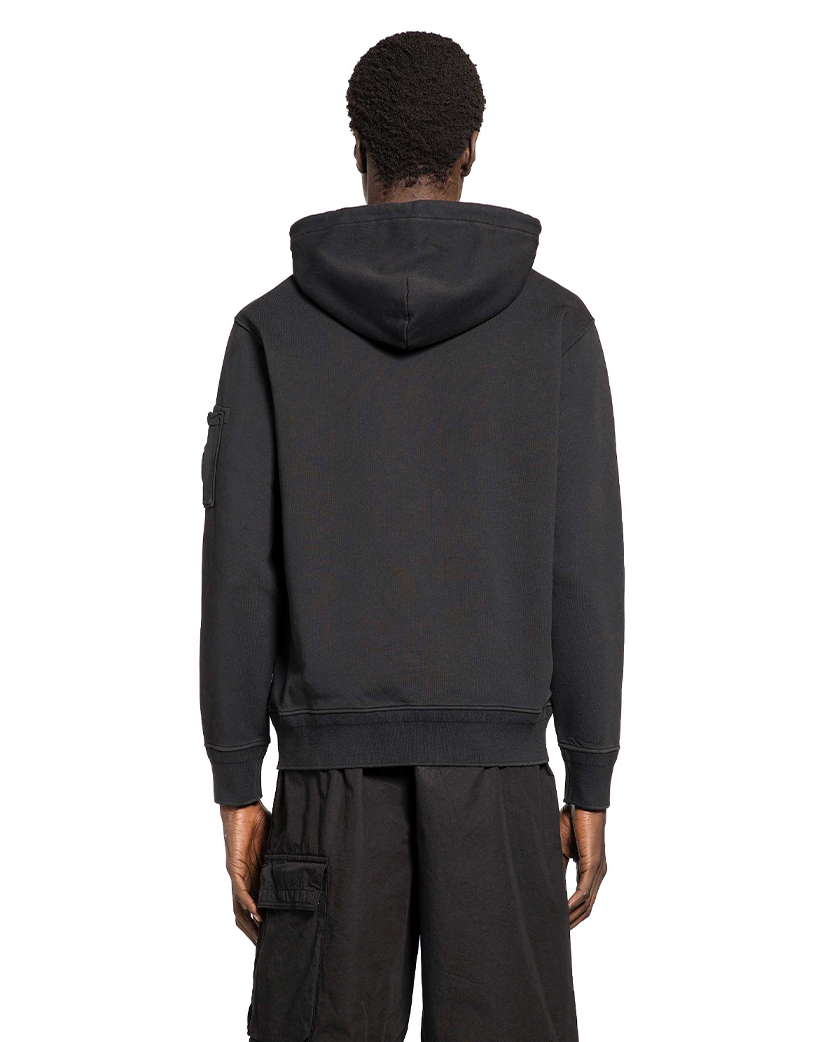 C.P. Company Lens Cotton Hoodie Black 20CMSS037A110044G