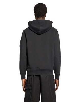 C.P. Company Lens Cotton Hoodie Black 20CMSS037A110044G
