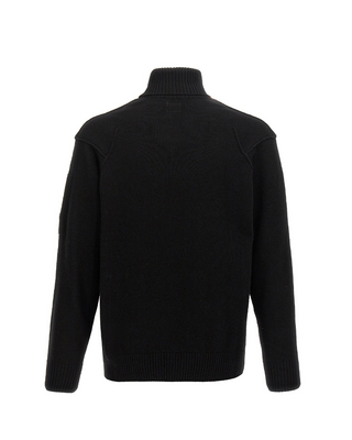 C.P. Company Logo Badge Sweater Black