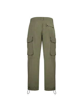 C.P. Company Multi-Pocket Cotton Trousers Green