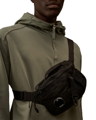 C.P. Company Nylon B Lens Waistbag Black 20CMAC043A005269G