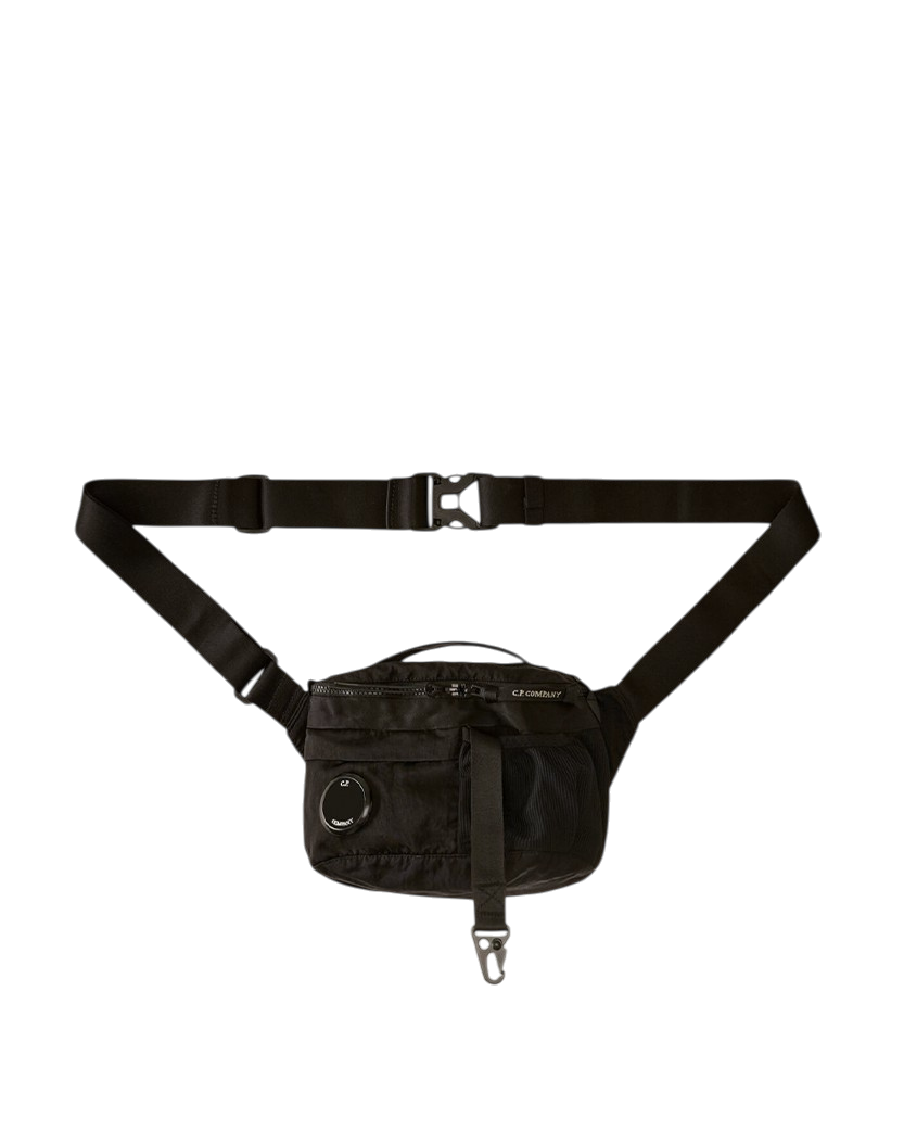 C.P. Company Nylon B Lens Waistbag Black 20CMAC043A005269G