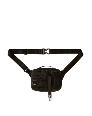 C.P. Company Nylon B Lens Waistbag Black 20CMAC043A005269G