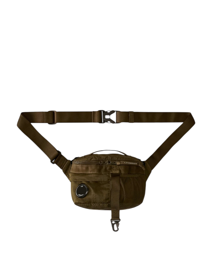 C.P. Company Nylon B Lens Waistbag Ivy Green 20CMAC043A005269G