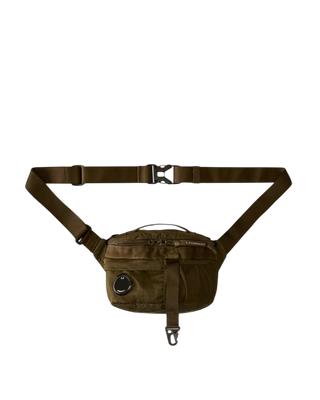 C.P. Company Nylon B Lens Waistbag Ivy Green 20CMAC043A005269G