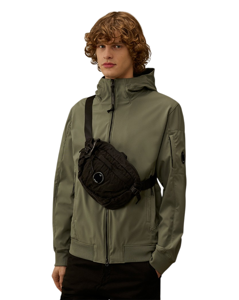 C.P. Company Nylon B Waistbag Black RCCMAC734A005269G