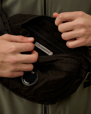 C.P. Company Nylon B Waistbag Black RCCMAC734A005269G