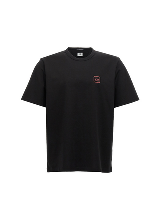 C.P. Company The Metropolis Series Mercerized Jersey Urban Mobility T-Shirt Black