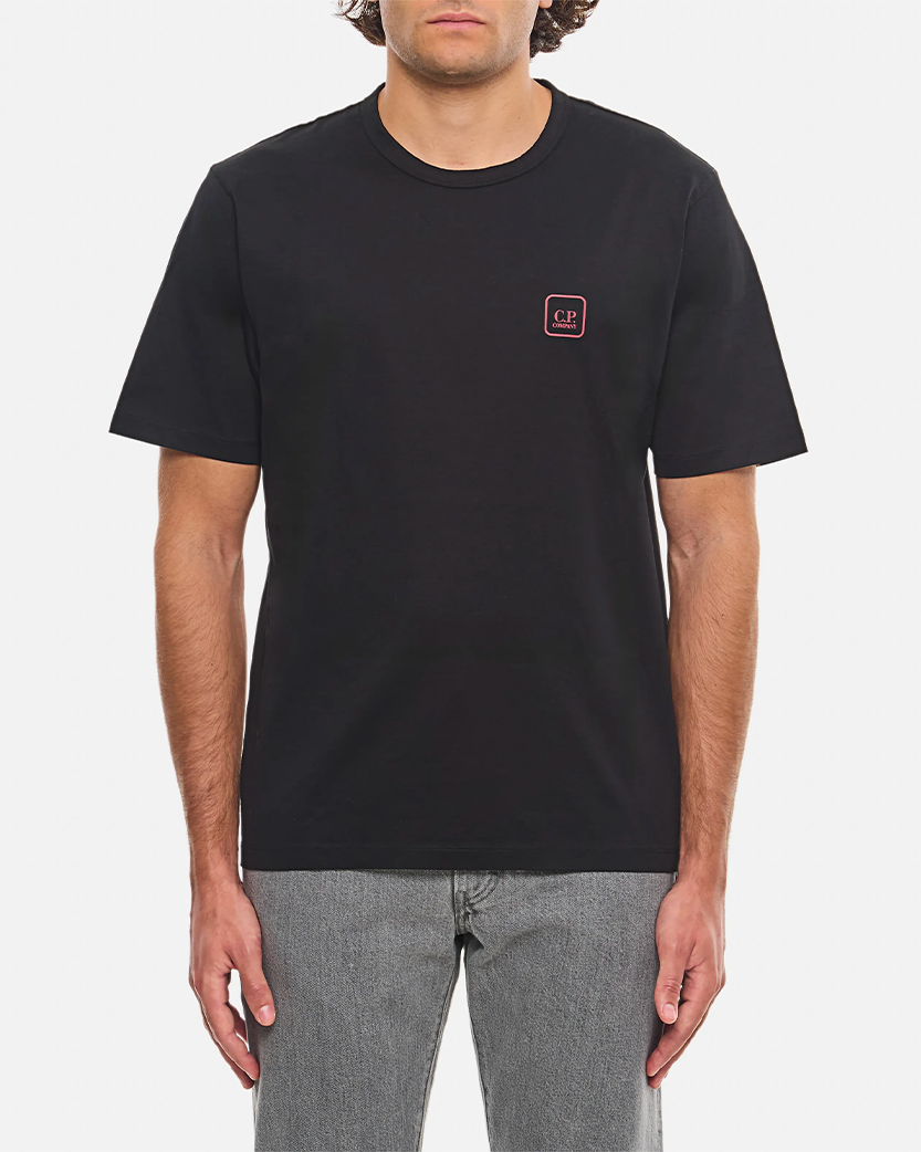 C.P. Company The Metropolis Series Mercerized Jersey Urban Mobility T-Shirt Black