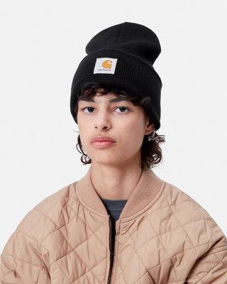 Carhartt WIP Acrylic Watch Hat Black