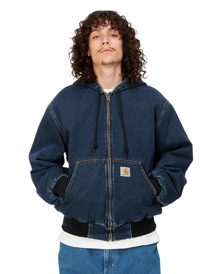 Carhartt WIP OG Active J140 Jacket Maitland Denim Blue Stone Washed