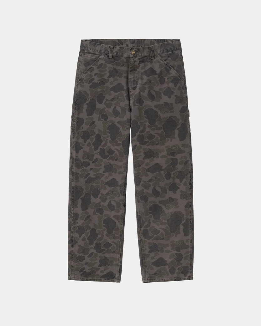 Carhartt WIP Duck Camo Single Knee Pant Green/Graphite