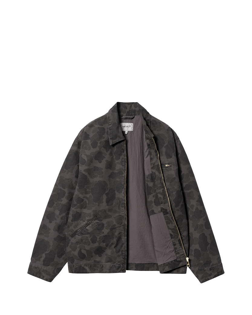 Carhartt WIP Duck Detroit Jacket Camo Green Graphite