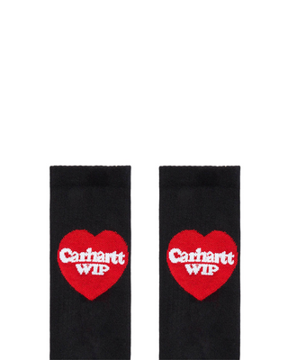 Carhartt WIP Heart Socks Black