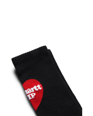 Carhartt WIP Heart Socks Black