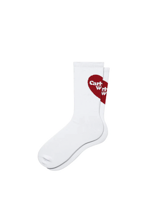 Carhartt WIP Heart Socks White