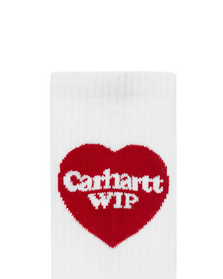 Carhartt WIP Heart Socks White