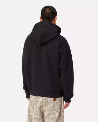 Carhartt WIP Hooded Brown Ducks Sweatshirt Black