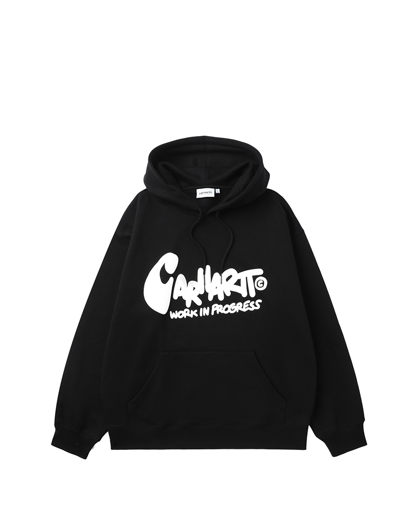 Carhartt WIP Hooded Grant Sweatshirt Black