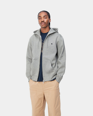 Carhartt WIP Hooded Madison Jacket Grey