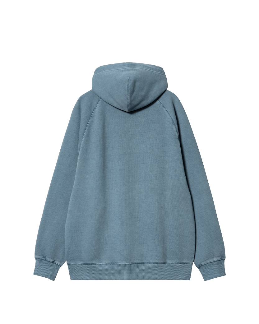 Carhartt WIP Hooded Taos Sweat Garment Dyed Blue