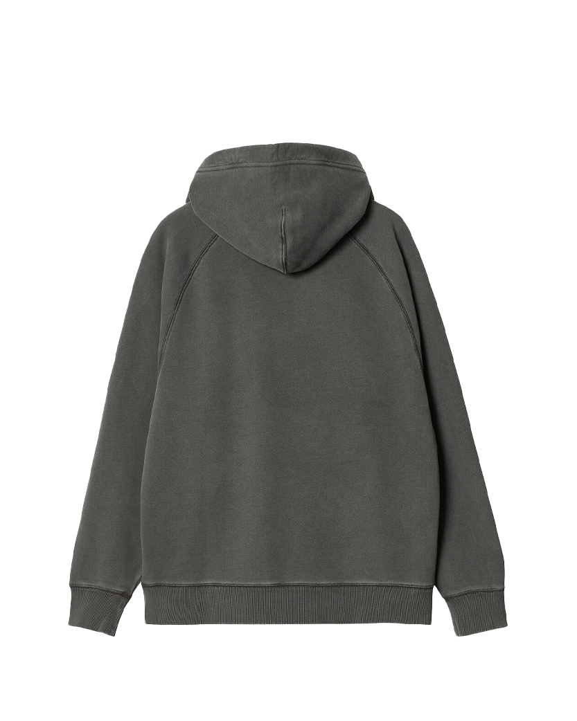 Carhartt WIP Hooded Taos Sweat Garment Dyed Grey